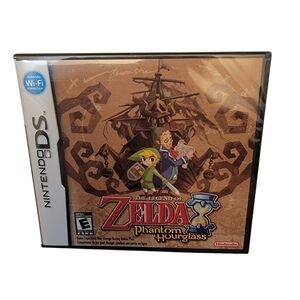 Rare Sealed The Legend Of Zelda Phantom Hourglass DS Game NotForResale Version